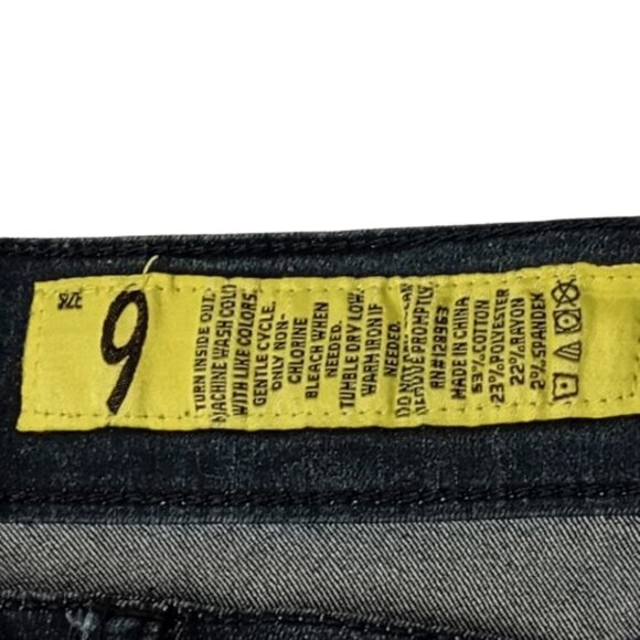 Indigo Rein Dark Wash Skinny Jeans Size 9   Stretch preowned - Picture 3 of 7